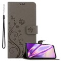 Hülle für Samsung Galaxy M21 / M30s Schutzhülle Blumen Handy Cover Case Tasche
