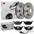 NK BREMSSCHEIBEN + BELÄGE VORNE passend für VW GOLF 5 6 AUDI A3 8P OCTAVIA LEON