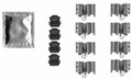 Zubehörsatz Scheibenbremsbelag TEXTAR 82549600 für VW FIAT ROUTAN GOLF 8 CD1 DA1