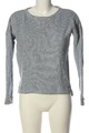 CAMPUS Rundhalspullover Damen Pullover Gr. DE 34 weiß-blau Casual-Look