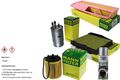 MANN Filterpaket Presto Klima-Reiniger für Fiat Idea 1.3 D Multijet