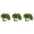  3 Stück Aquarium-Baum, künstlicher Baum, Aquarium-Pflanzen, Aquarium-Baum,