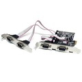 Startech.Com 4 Port Native PCIE RS232 Serielle Karte