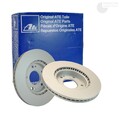 2x ATE Bremsscheibe Vorderachse Ø 256 für Audi Seat Skoda VW PR-NR beachten