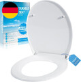 Toilettendeckel Mit Absenkautomatik,Wc Sitz Quick Release Funktion Und Softclose