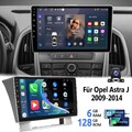 9" 6+128G Android 14 Autoradio Carplay KAM Für Opel Astra J Buick EXCELLE Verano