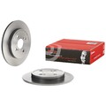 2x BREMBO Bremsscheibe Bremsscheiben Satz Bremsen PRIME LINE - UV Coated Hinten