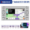 7'' Autoradio Android 13 2+32G Carplay Für Ford Focus MK2 Transit MK7 GPS Nav BT