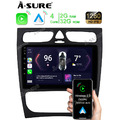 2GB+32GB Android 14 Autoradio Navi GPS Für Mercedes Benz C-Klasse W203 2000-2004