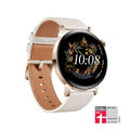 HUAWEI Watch GT 3 leder weiß 42mm Smartwatch Sportuhr,lange Akkulaufzeit,SpO2