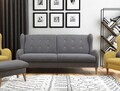 Sofa Couch 3-Sitzer Farbe wählbar Schlaffunktion Bettkasten Wohnzimmer 68399222