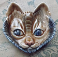 Vintage Wade Haustier Siamkatze Gesicht Pin Geschirrtablett Wand Hängeplakette