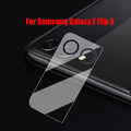 Für Samsung Galaxy Z Flip 3 5G 3D Glas Kamera Objektiv Voll Abdeckung Display