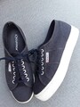 Sneaker SUPERGA dunkelblau Gr.39 Super Zustand Plateau L@@K
