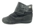 RIEKER DAMEN STIEFEL STIEFELETTEN BOOTS Gr:40 Uk:6,5 SCHWARZ 