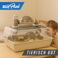 Großer Nagerkäfig 🐹 Hamsterkäfig Mäusekäfig inkl. Zubehör Nager Maus beige NEU