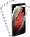 Hülle für Samsung Galaxy S21 Ultra Handy Schutz Case 360 Grad Full Body Tasche