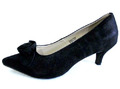 Pumps Damenschuhe Schuhe  Leder schwarz 41 7,5