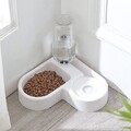 Haustier Dual Fressnapf Futternapf Katzennapf Schräge Schüssel Trinkbrunnen NEU.