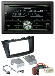 Pioneer Bluetooth MP3 DAB 2DIN USB CD Autoradio für Suzuki Swift (ab 2010)