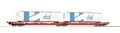 Roco 77386 DB-AG T3000e Container Twin, EKOL Containerladung