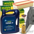 MANN FILTER INSPEKTIONSPAKET+5L ARAL 5W30 MOTORÖL für AUDI Q3 VW PASSAT B6 B7