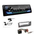 JVC Digital Autoradio DAB+ Bluetooth für Renault Megane I Megane Scenic schwarz