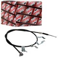 ASHIKA HANDBREMSSEIL HINTEN LINKS PASSEND FÜR TOYOTA AURIS | 131-02-234L