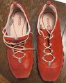 ECCO DAYLA Damenschuh, rot, Gr. 41, Leder, neuwertig, mit Comfortsohle