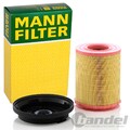 MANN LUFTFILTER FILTEREINSATZ MIT WIEDERVERWENDBAREM GEHÄUSEDECKEL