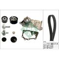 1x Wasserpumpe + Zahnriemensatz Schaeffler INA 530 0639 30 passend für DACIA