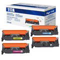 1-4 XXL Toner zu HP 117A W2070A Color Laser MFP 178nwg 178nw 179fwg 179fnw 150a