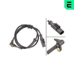 1x Sensor, Raddrehzahl OPTIMAL 06-S800 passend für FIAT
