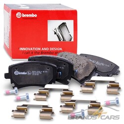 SATZ BREMBO BREMSBELÄGE BREMSKLÖTZE HINTEN FÜR AUDI A4 B7 8E RS4 S4 04-08### ORIGINAL BREMBO BREMSEN VOM KFZ-TEILE PROFI ###