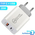 20W USB C Schnell Ladegerät für iPhone 14 Pro 13 12 11 Pro Max mini/SE