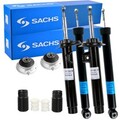 SACHS Stoßdämpfer + Service-Kit + Domlager Vorne Hinten für BMW Z4 E85