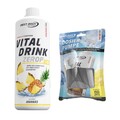 1L Vital Drink Zerop von Best Body Nutrition + gratis Dosierpumpe