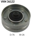 SKF Umlenk-/Führungsrolle, Keilrippenriemen VKM 36122 für VOLVO