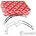4x FEBI BREMSSCHLAUCH VORNE + HINTEN passend für AUDI A3 SEAT LEON VW GOLF IV