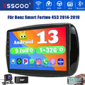 Für Smart Fortwo 453 2014-2019 Android 13 Autoradio GPS Navi DAB Kam 32G CarPlay