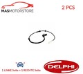 ABS SENSOR DREHZAHLFÜHLER PAAR DELPHI SS20299 2PCS A FÜR CHEVROLET NUBIRA