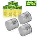 3X ORIGINAL MANN FILTER ÖLFILTER FÜR AUDI A1 A3 A4 A5 SEAT SKODA VW GOLF PASSAT