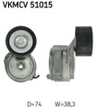 SKF Wasserpumpe + Zahnriemensatz VKMC 05222 für CHEVROLET DAEWOO OPEL