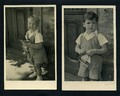 AK 2 x Adel Hessen Darmstadt, Ludwig, Alexander, Kinder von Erbgroßherzog Georg