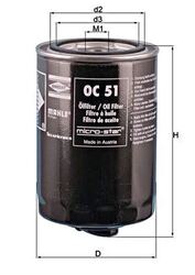 MAHLE Ölfilter Für VW SEAT AUDI VOLVO MULTICAR ARO ROVER Caddy I II Van 1498028