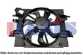 AKS DASIS LÜFTER MOTORKÜHLUNG 400mm passend für DACIA DOKKER DUSTER LODGY