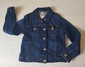 super MÄDCHEN Jeans JACKE Jeansjacke Übergangsjacke 128 dunkelblau stretch wNEU
