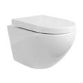 i-flair randlos Toilette Hänge WC REDONDE inkl.Sitz mit Absenkautomatik