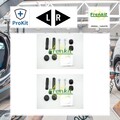 2x ORIGINAL® Frenkit Führungshülsensatz, Bremssattel Vorne, Hinten für VW