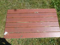 Nr.5103 Tischplatte 120 x 70 cm Biergartentisch Gartentisch gebraucht Tisch